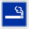Señ Área De Fumar Estireno 20 x 20 cm